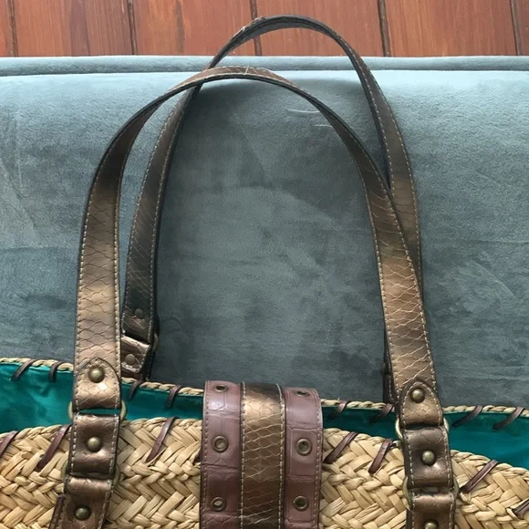 Nine West Tan and Brown Tote Bag - Picture 11 of 11